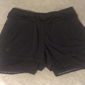Athleta 2 in 1 shorts
